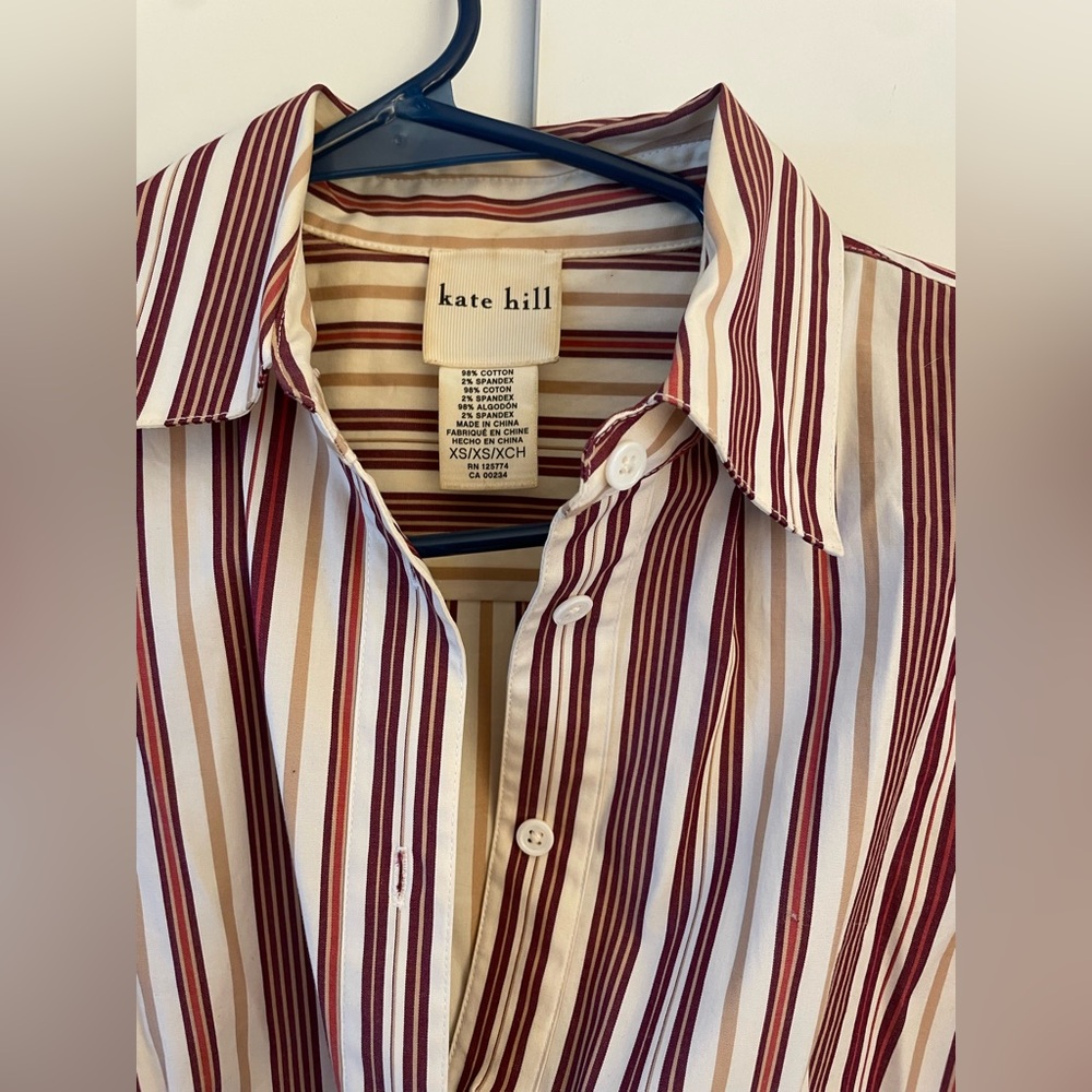 Striped button down - Picture 2 of 3